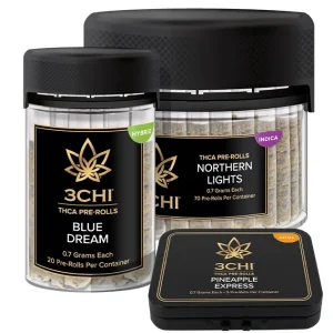 3Chi THCA Pre-Roll Joints AU