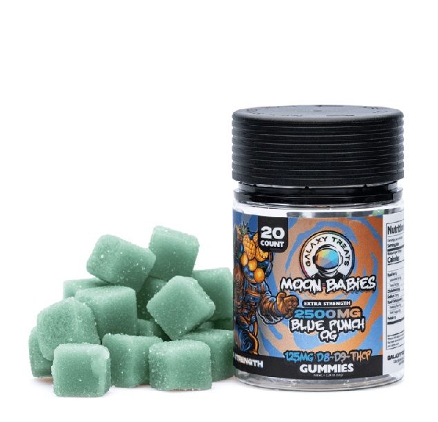 Galaxy Treats D8 / D9 / THCP Gummies AU – Blue Punch OG