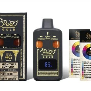 4G THCA Live Resin – Dual Chamber Disposable Vape Pen NT