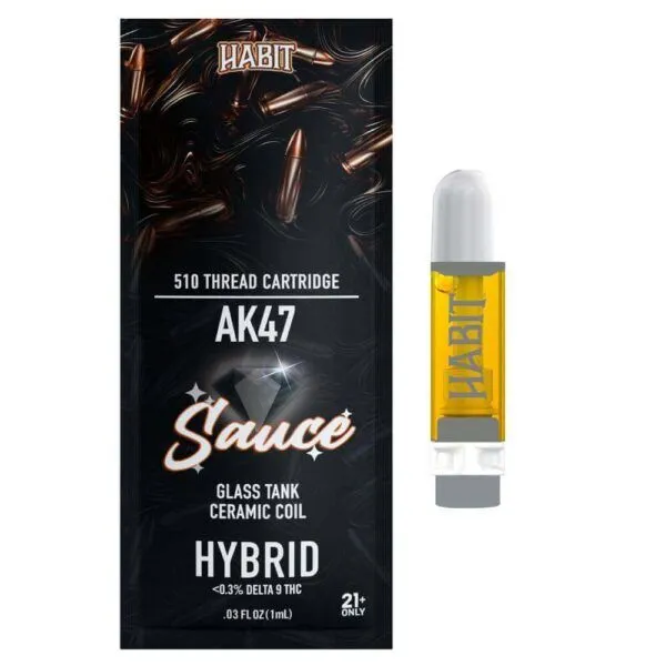 HabitCBD - AK47 THCA Vape Cartridges NT