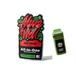 Alive & Well THCa Live Resin AIO Pen NSW
