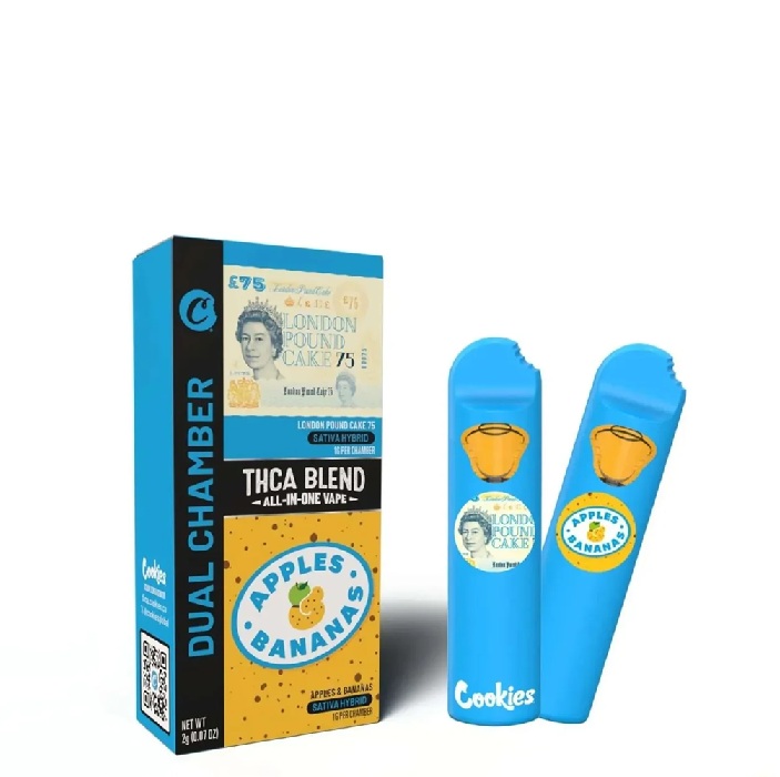 Cookies Dual Chamber THCA Disposable Pen WA