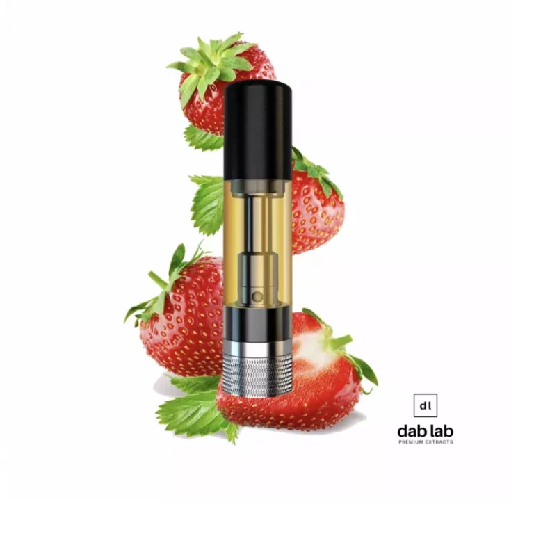 Dab Lab Strawberry Cough THC VIC Vape Cartridge