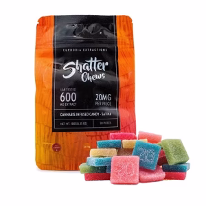 Euphoria Extractions Shatter Chews Party Pack TAS Gummies