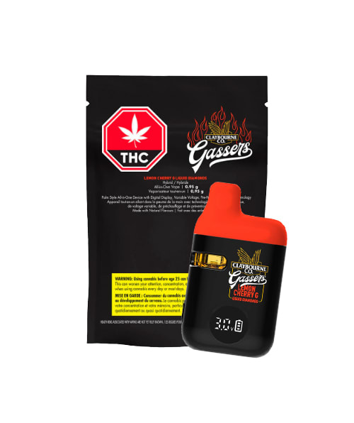 Gassers Lemon Cherry G Liquid Diamonds Disposable Pen SA