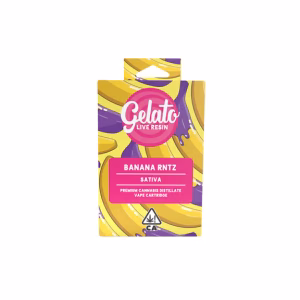 Gelato Banana Runtz Live Resin TAS Vape Cartridge