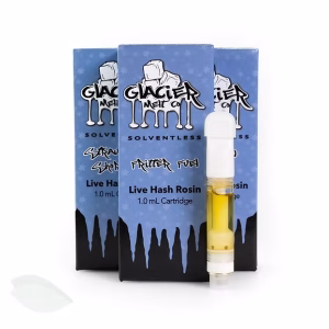 Glacier Melt Live Hash Rosin NSW Vape Cartridges
