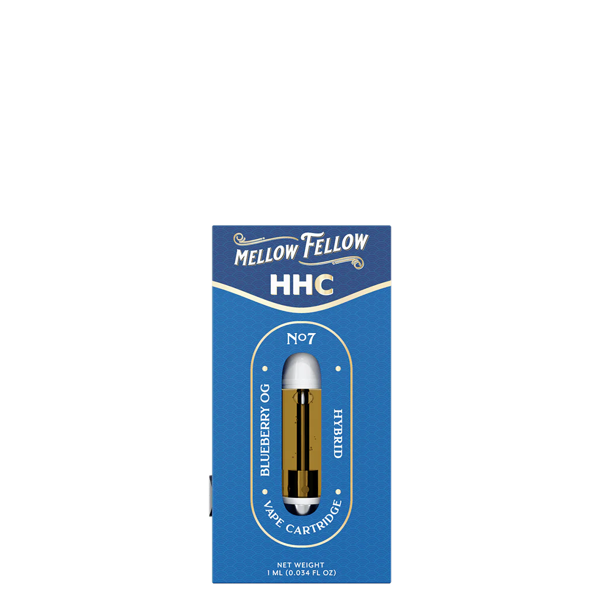 HHC 1ml QLD Vape Cartridge - Blueberry OG