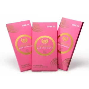 Pink Champagne Chocolate Bar SA - 250mg