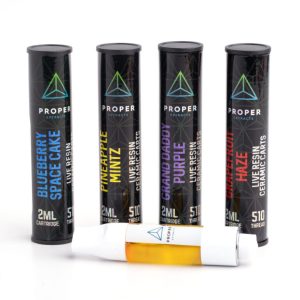Proper Extracts Live Resin Ceramic Cartridges TAS