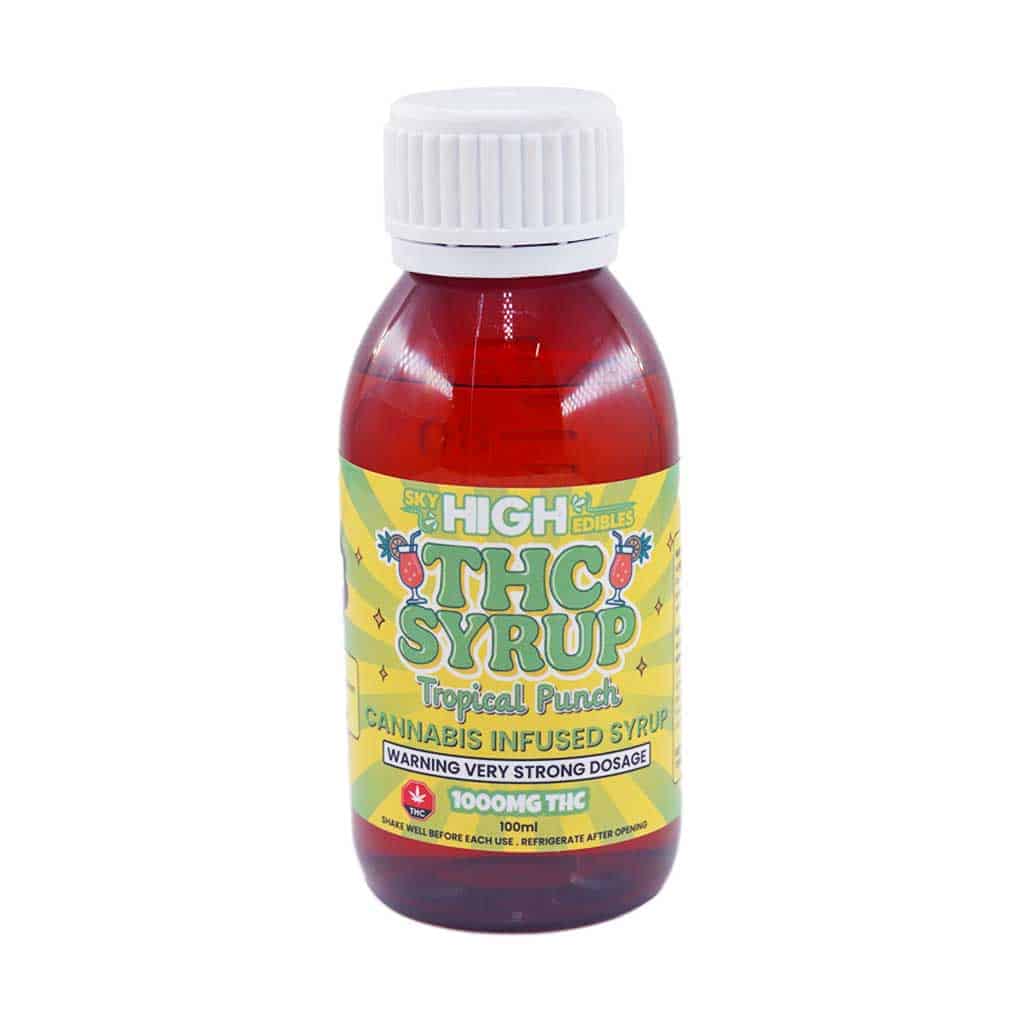 Sky High Syrup – Tropical Punch 1000mg THC TAS