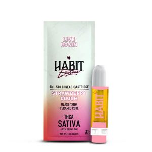 Strawberry Cough THCA Live Rosin Exotic Cartridge WA