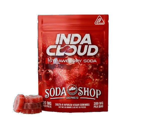 Strawberry Soda Shop THC NSW Gummies