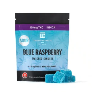 Twisted Singles Sour Blue Raspberry ACT Gummies