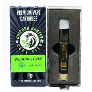 Unicorn Hunter Wedding Cake THC SA Vape Cartridge