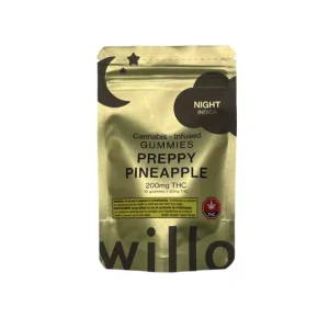 Willo Preppy Pineapple Indica THC NT Gummies