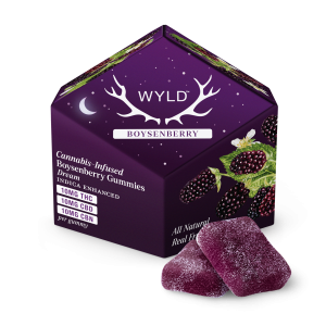 Wyld Boysenberry THC NT Gummies