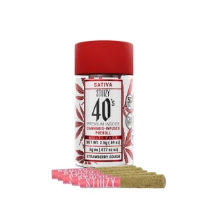 Strawberry Cough (S) - 40's Infused Pre-Rolls SA