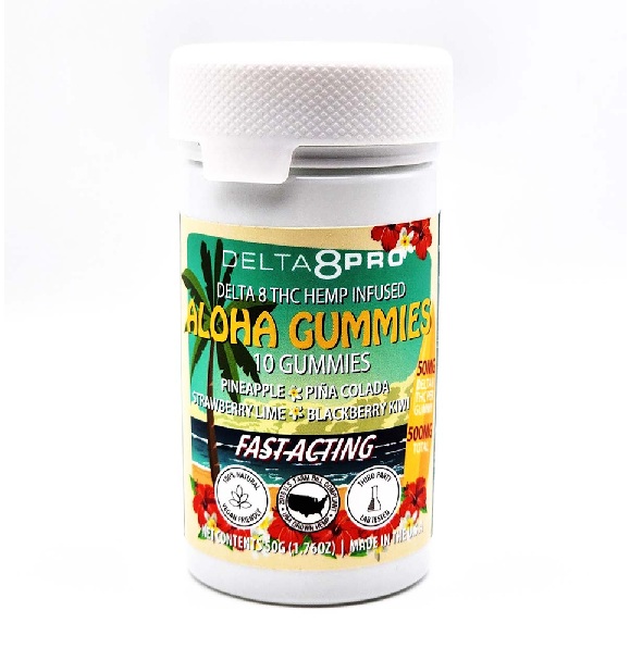 50mg ∆8 THC Aloha Gummies TAS