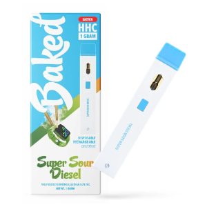 Baked HHC Vape Pen WA - Super Sour Diesel