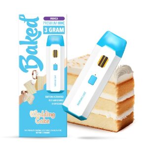 Baked HHC Vape Pen WA - Wedding Cake