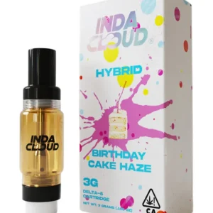 Birthday Cake Haze IndaCloud VIC Delta 8 Cartridge