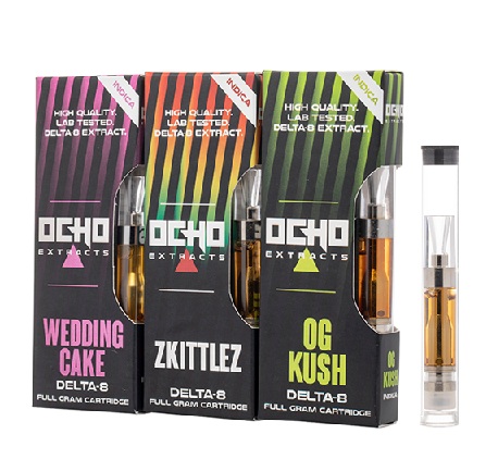 Ocho Extracts QLD Delta 8 Cartridge
