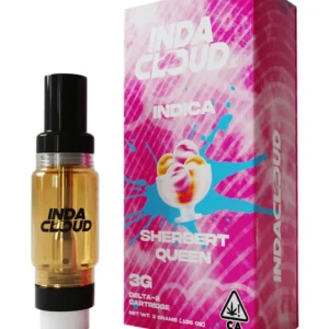 Sherbet Queen IndaCloud SA Delta 8 Cartridge