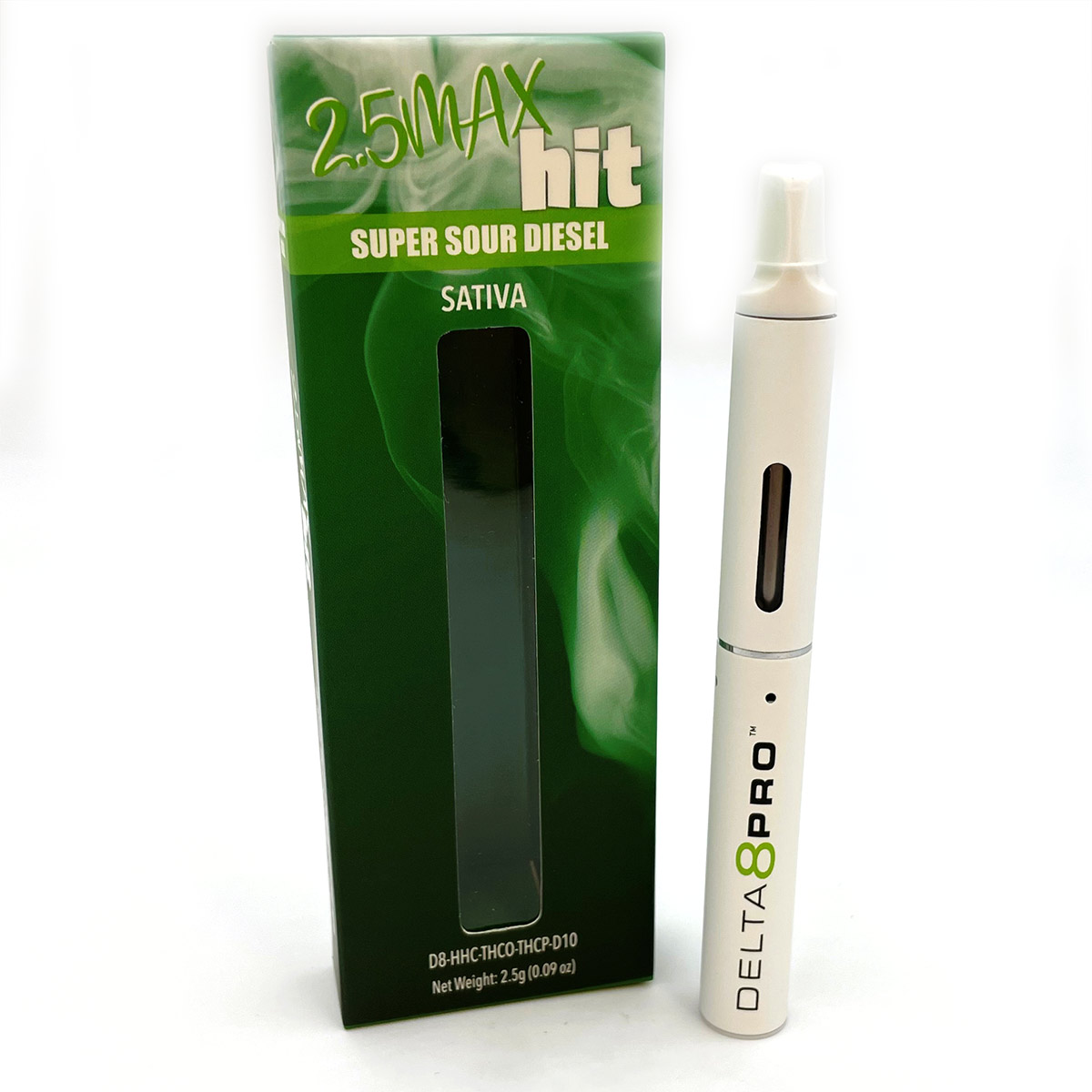 Super Sour Diesel Δ8 + HHC + THC-P + Δ10 Pen NT,