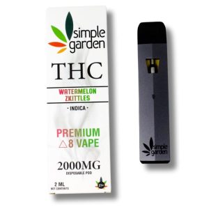 Watermelon Zkittles Delta-8 THC WA Disposable Vape