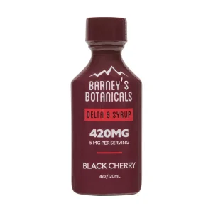 420mg Delta 9 THC Syrup NSW - Black Cherry
