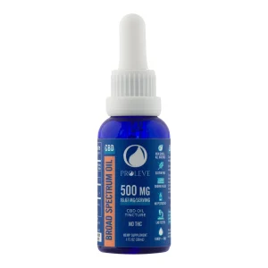 500mg Broad Spectrum CBD Tincture VIC